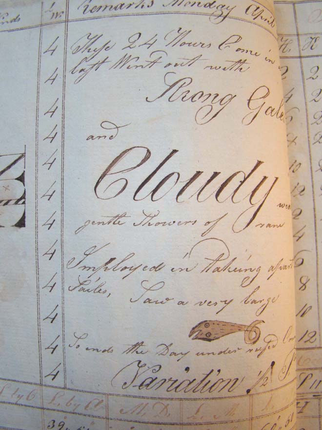 Seth Barlow's Journal made 'for his own amusement' aboard the 'Good Brig Nancy' covering a cruise from New York to Norway and on to Ireland March 26, 1810 to May 20, 1811. — image 4